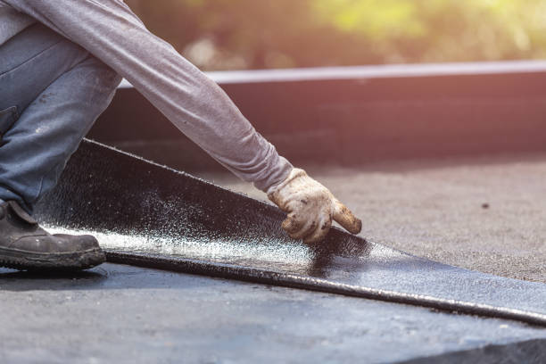 Professional Waterproofing technician working in Oostburg, WI
